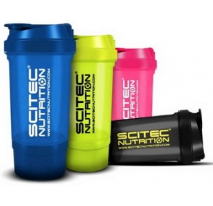 Scitec Nutrition 'Traveller' Protein Shaker Drinks Bottle - Various Colours 500ml